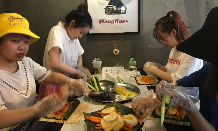 韩国文化体验活动