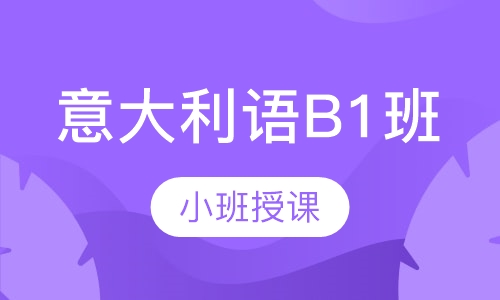 意大利语B1班